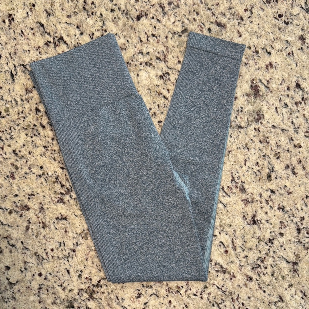 Blue Leggings with Comfortable Fit and Stretch Fabric